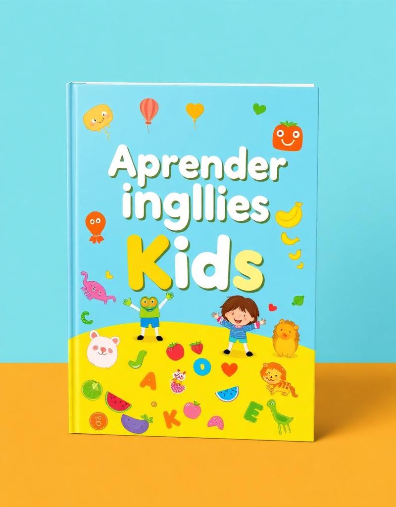 Capa do PDF Aprender Inglês Kids